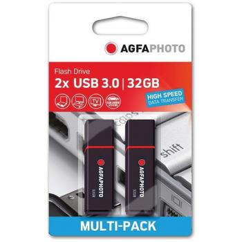 Agfaphoto USB 3.2 Gen 1 32GB Negro MP2