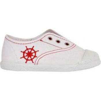 Deportivas de Moda para Niña Cotton Club CC0001 Blanco