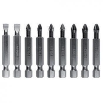 Juego de destornilladores YATO YT-04832 - 10 piezas, puntas de 50mm