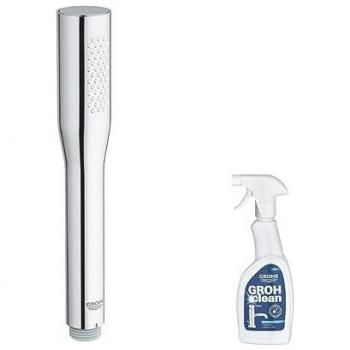 Alcachofa de ducha GROHE Quickfix Vitalio Get Stick con 1 chorro + Limpiador GrohClean