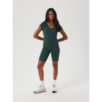 Björn Borg Ace Women's Green Biker Shorts