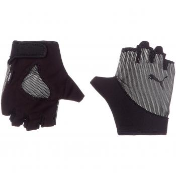Puma Ambition Gym Gloves, Mujer, Black/White, M