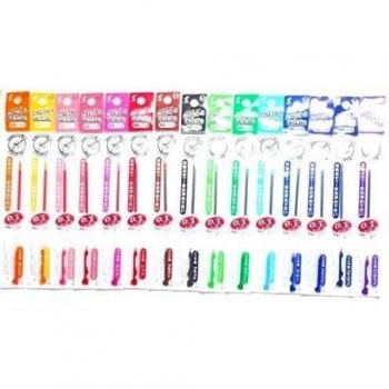 Pilot hi-tec-c coleto Bolígrafo de tinta de gel de recambio de 0,3 mm, 15-Color Set