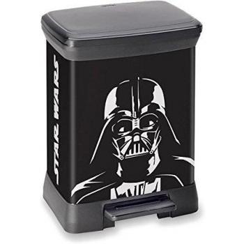 CURVER Cubo de la Basura 30 Liter contenedor de Basura con diseño de Star Wars