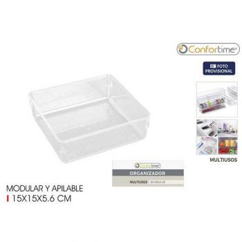 Cesta Organizadora Confortime 15x15x5-6 cm