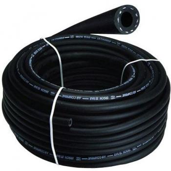 Wolfpack 17040630 Manguera Aire Comprimido Negro 10 x 19 mm. 20 Bares Rollo 50 Metros, Multicolor