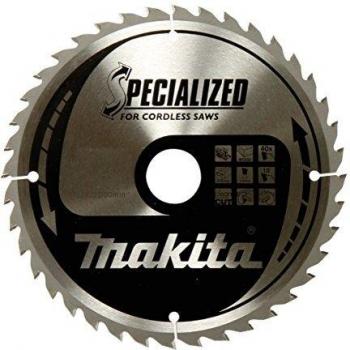 Hoja de sierra circular Makita B-32904 165 x 20 mm, 24 dientes, especializada en corte