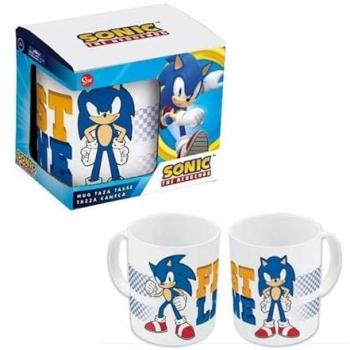 Taza cerámica 325 ml Sonic Fast Lane