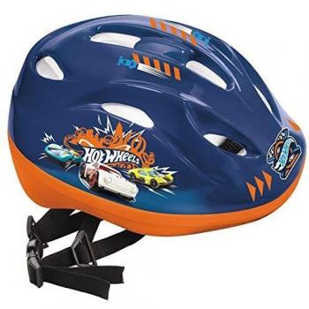 HOT WHEELS Patinetes Y Bicis Casco Hockey y Patinaje sobre Ruedas Unisex Infantil, Multicolor