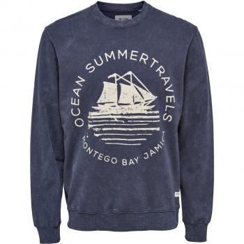 Sudadera marinera hombre onsDerek de Only and Sons