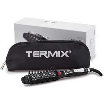 Termix Pro Flat Brush-Cepillo alisador de pelo eléctrico con tecnología iónica y sistema de infrarrojos que alisa y aporta brillo