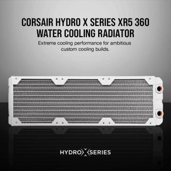 Corsair Hydro X Series XR5 360mm White Radiator