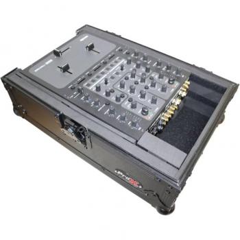 ProX XS-M10BL Universal Road Case for Rane 62 and 10-Inch DJ Mixers, Black on Black