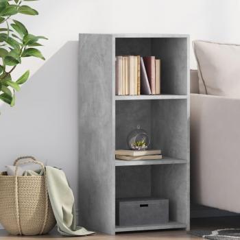 Armario de hormigón gris 40x41x93 cm madera multicapa Vidaxl