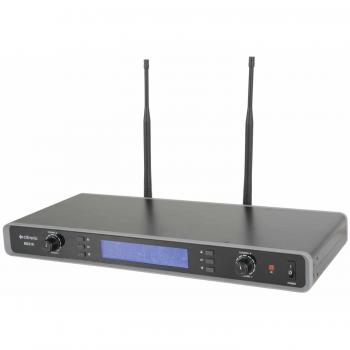 Citronic RU210-H Tuneable Dual UHF Microphone System