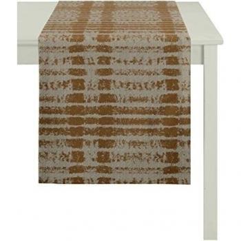 Las telas appeltstoffe 7906_Fb.70 Camino de mesa de 48 x 140 cm diseño de rayas