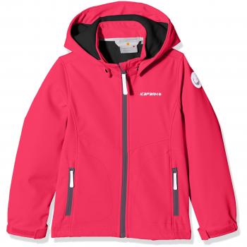 ICEPEAK Trudy niña Softshell Chaqueta, primavera/verano, niña, color moosbeere, tamaño 128