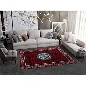 Alfombra Moderna Versach de Pelo Corto en Polipropileno Frisé 100% Lavable para Salón o Habitación - Varias Medidas y Colores