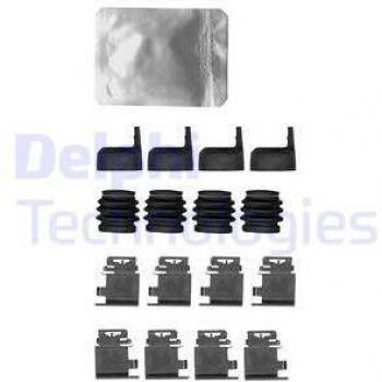 Kit de accesorios, pastillas de freno DELPHI LX0639