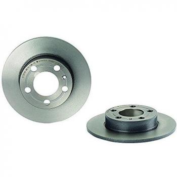 Brembo Coated Disc Line - Juego de 2 Discos de Freno Macizos con Revestimiento UV y Tornillos, Diámetro: 230mm