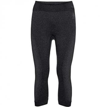 Odlo Women's Performance Warm Eco 3/4 Leggings - Black - XS