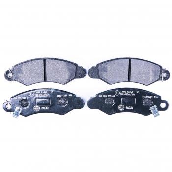 HELLA 8DB 355 017-011 Brake Pad Set, disc brake - T3092
