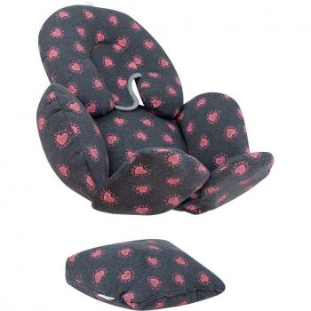 Cojín Reductor Universal para Silla de Coche y Capazo (3 Piezas) Jyoko Fluor Heart