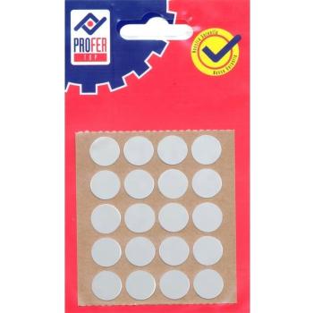 PROFER TOP - Tapon Adhesivo Gris Bl 20 Pz Profer Top 13 Mm