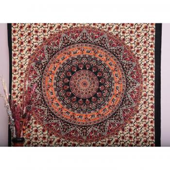 Handicrunch Mandala Tapices Tapices, indio Tapiz, Tapiz Hippie, Indian Pared ...