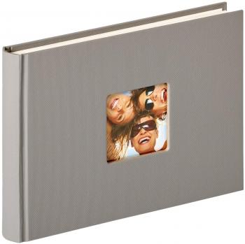 Walther Design - Álbum de Fotos Fun con Recorte para Foto, Color Gris