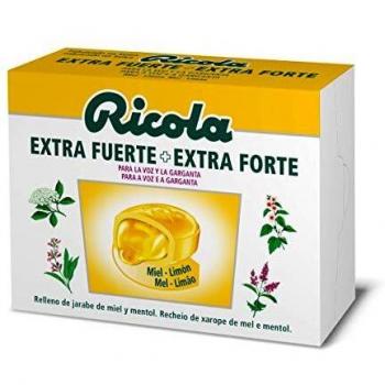 Ricola 11197 Caramelos Extra Fuertes Miel Limon, 51 g