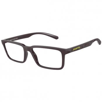 Arnette AN7253 Koko 2941 Men's Eyeglasses Red Size 55 - Frame Only - Blue Light Block Available