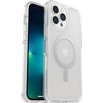 Otterbox para iPhone 13 Pro MAX/iPhone 12 Pro MAX, Elegante Funda Protectora Transparente Resistente a Caídas para MagSafe, Symmetry+ Series, Transparente