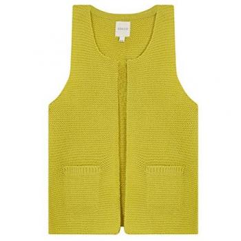Gocco W73JLECA101VU, Chaleco para Niñas, Verde