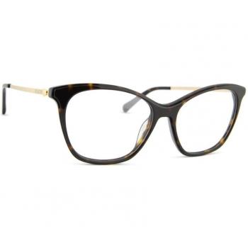 Love Moschino MOL579 086 Gafas de Vista para Mujer, Montura Óptica Color Havana, Tamaño Lente 53 mm