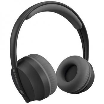Auriculares inalámbricos SBS SKIDUP con micrófono y controles integrados, diadema acolchada ajustable, hasta 20 horas de música y llamadas, cable de carga USB-C incluido