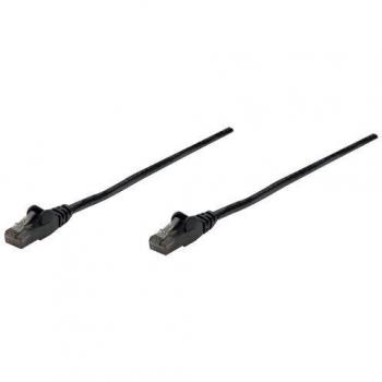 Cable de red Cat6 U/UTP 15m Negro RJ45 Intellinet