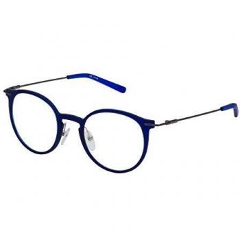 Sting VST163476QRM Gafas, Shiny Transp.Elettric Blue, 47/21/135 Unisex Adulto
