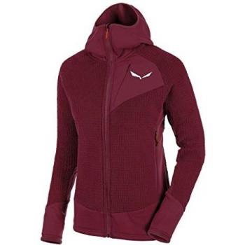 SALEWA Ortles PTC Highloft W FZ HDY Sudadera con Cremallera, Mujer, Morado