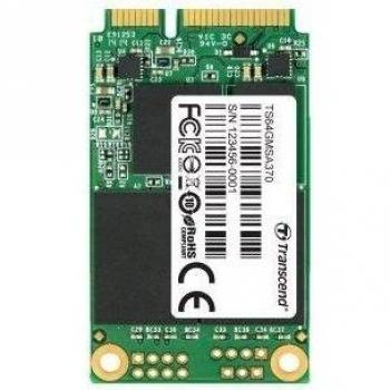 Transcend MSA 370 - Disco duro sólido interno SSD mSATA de 64 GB