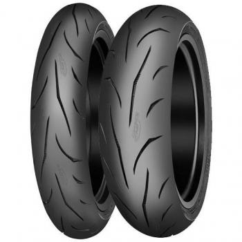 Mitas Sport Force+ 180/55ZR17 TL (73W) Rueda Trasera Neumático para Motocicleta