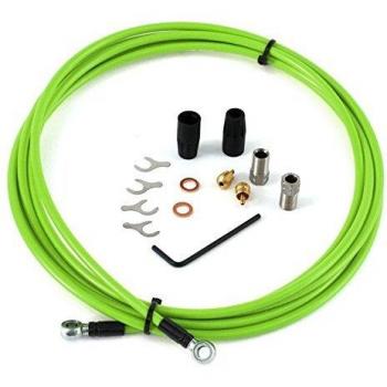 MSC LCPGR - Kit de Cable hidráulico Entrada Banjo, Color Verde