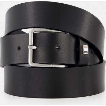 BOSS Ther-Flag-E Men's Leather Belt Black 115 cm