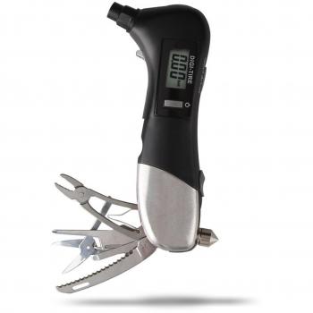 Car Rover Medidor de Presión de Neumáticos Digital Multi Emergency Tool for Auto, Motorcycle, Bicycle