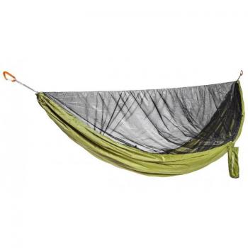 Hamaca Ultraligera COCOON con Mosquitera Verde Oliva 325x148 cm