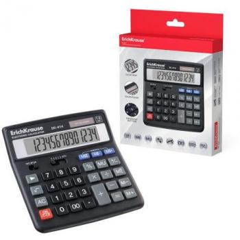 Calculadora de Sobremesa ErichKrause DC-414, 14 Dígitos, Modelo 40414