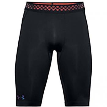Under Armour HeatGear Rush 2.0 Long Short Hombre Negro