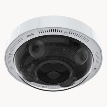 Axis P3738-PLE 4x4K Dome IP Security Camera for Indoor & Outdoor Use, Ceiling-Mounted, Vandal-Resistant and Weatherproof