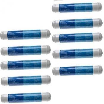Filtro de agua 10x compatible con refrigeradores Samsung RSA1DHPE1/XEF, RSH1DTBP, RSA1DTPE, RSH1DTMH, RSH1DTIS - Vhbw