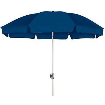 GoodSun Sombrilla de jardín BE, azul oscuro, 200 cm, 8 piezas